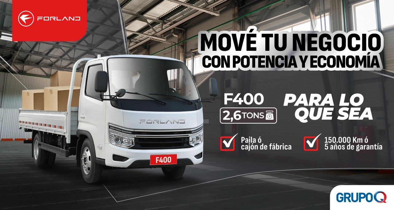 NUEVO Forland F400 PAILA Honduras - Para lo que sea - Capacidad de carga 2.6 Ton - PAILA incluida de fábrica - Garantía 5 años o 150000 km - Grupo Q